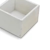 Kép 3/3 - Dekoláda fehér kocka 11x11cm mag: 8cm