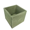 Kép 1/2 - Dekoláda country-zöld rusztikus kocka 9*9*8cm