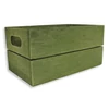 Kis rekesz country-zöld 20x12cm 36/#
