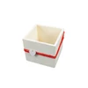 Kép 1/3 - Dekoláda fehér kocka szívecskével 9x9cm