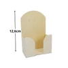 Kép 1/2 - Natúr kis papírzsepi tartó 12,6cm