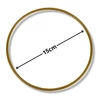 Kép 1/10 - Fém karika arany 15cm