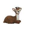 Kép 1/7 - Őzike ülő barna prémium 6cm
