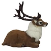 Kép 1/3 - Fekvő szarvas barna prémium 10,5cm