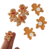 Öntapadós mézeskalács lány figura 6db/szett