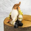 Kép 2/3 - Porcelán arcátlan csíkos ruhás manó - KIFUTÓ
