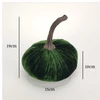 Kép 2/4 - Plüss tök közepes - zöld 15cm