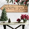  Nyomtatott fa nyíl - North Pole 30cm