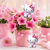  Nyomtatott dekorkarton - Hello Kitty 2db/csomag
