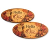 Hello Ősz fa dekoráció 5x10 cm