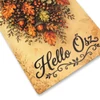 Nyomtatott fa tábla - Hello Ősz akasztós tábla 13x24,3cm