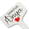 Fa beszúros tábla nyomtatott - Szeretlek Anya 3db/csomag