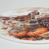 Nyomtatott fa tábla koszorú közép - Bambi welcome 14,8cm