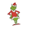 Nyomtatott dekorkarton - Mosolygós Grincs 15cm