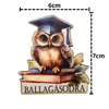 Nyomtatott dekorkarton - Ballagásodra bagoly tábla 3db