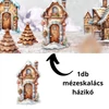 Kép 2/2 - Nyomtatott dekorkarton - Mézeskalács ajtó - cukorkás