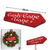 Kép 1/5 - Nyomtatott dekorkarton - Candy Cane Lane útjelző 26cm