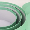 Kép 4/4 - Kerek papírdoboz menta 3db/szett