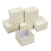 Kép 1/2 - Papírdoboz négyzet 8,5*8,5cm krém 6db/szett