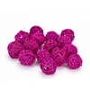 Vessző gömb magenta 4cm 10db/csomag