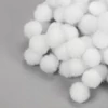 Fehér pompon 1cm 100db/cs