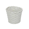 Bambusz kaspó fehér 16cm