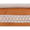 Kép 1/3 - Pamut csipke - ekrü  3,5cm*2méter