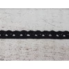 Fekete pamut csipke 1cm*2méter