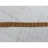 Okker pamut csipke 1cm*2méter