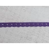 Kép 2/3 - Sötétlila pamut csipke 1cm*2méter