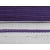 Kép 1/3 - Sötétlila pamut csipke 1cm*2méter