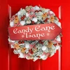 Kép 2/5 - Nyomtatott dekorkarton - Candy Cane Lane útjelző 26cm