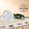 Csináld magad - DIY műanyag tojás tavaszi virágos 4db