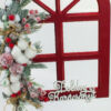 Kép 5/6 - Csináld magad - Díszített téli ablak 'boldog karácsonyt' felirattal