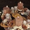 Kép 2/2 - Adventi koszorú karácsonyi illatokkal 24cm