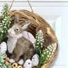 Kép 4/5 - Csináld magad - Nyusziváró Kopogtató - Vidám húsvéti koszorú 25cm