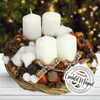 Csináld magad - Erdei natúr karácsony - Adventi koszorú
