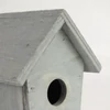 Kép 2/4 - Fa madáretető szürke 6x6,7x10cm