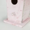 Kép 3/4 - Fa madáretető pink 6x6,7x10cm