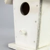 Kép 4/5 - Fa madáretető fehér 6x6,7x10cm