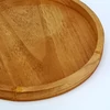 Kép 3/5 - Fa tálca 30cm barna