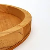 Kép 4/5 - Fa tálca 30cm barna