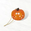 Kép 4/6 - Halloween felakasztható kerámia tök 1db