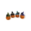 Kép 7/8 - Halloween kalapos tökök 4db/csom