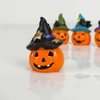 Kép 4/8 - Halloween kalapos tökök 4db/csom