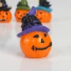 Halloween kalapos tökök 4db/csomag