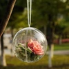 Kép 2/3 - Ajándéktartó szétválasztható gömb műanyag 13,5cm 1db