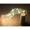 Kép 1/6 - LED fényfüzér dugóval 20LED/2m - meleg fény