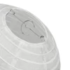 Papír lampion fehér 15cm