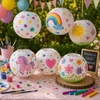 Papír lampion fehér 15cm